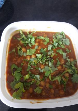 A picture of Chana Gravy.
