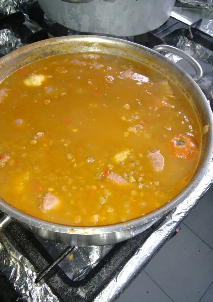 Una foto de Lentejas