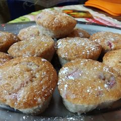 Strawberry muffins A picture of Strawberry muffins.