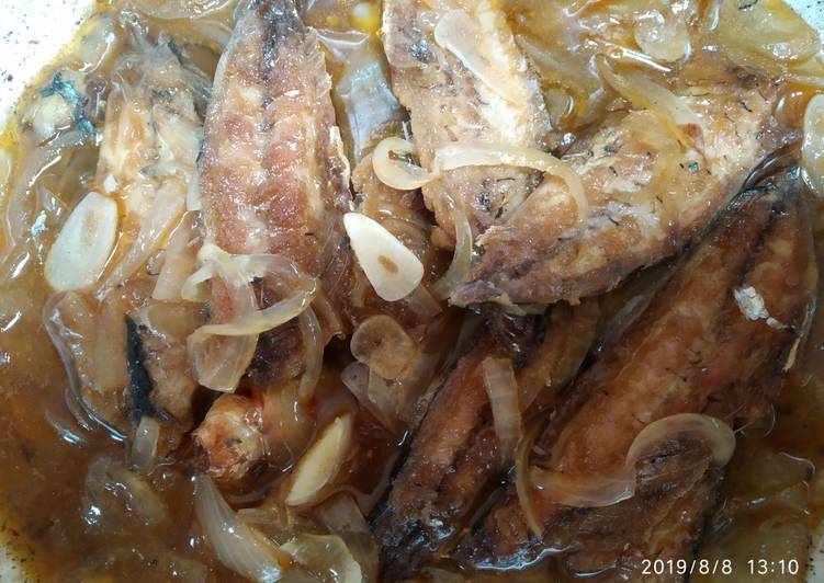 Resep Ikan pindang ala sarden., Enak