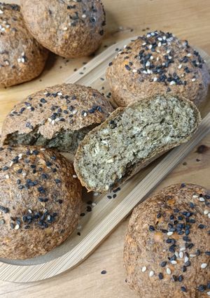 Une photo de 🌿Petit pain aux lentilles corail (sans gluten)
