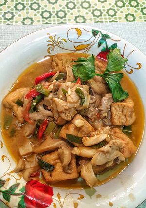 Foto resep Jamur Tahu Saus tiram