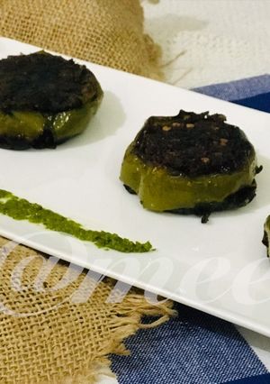 A picture of Chutney Wale Methi Aloo Capsicum Rings.