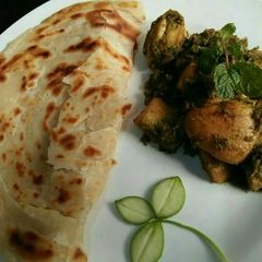 A picture of 💚🇵🇰 Hara Masala Chicken💚🇵🇰 Azadi Special.