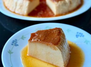 Gambar Puding Roti Karamel