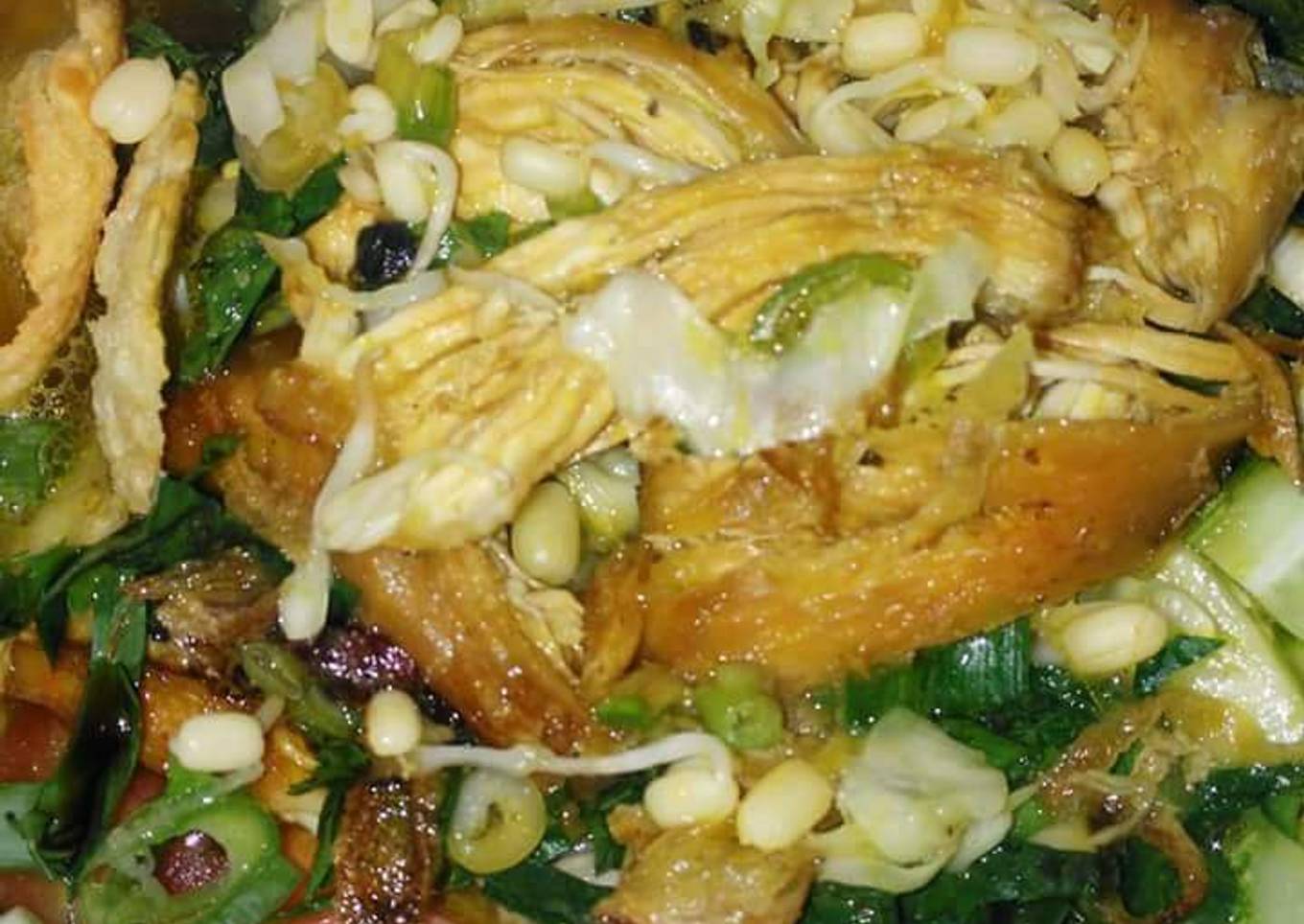 Soto ayam bumbu rempah