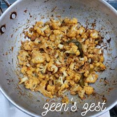 A picture of Cauliflower Fry.