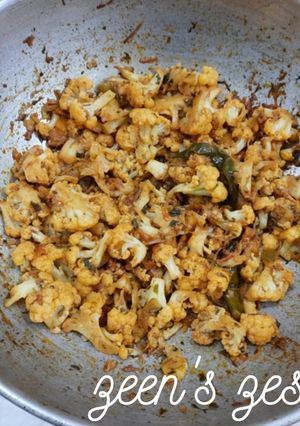 A picture of Cauliflower Fry.
