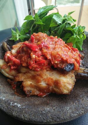 Foto resep Sambel penyet mangut super pedass