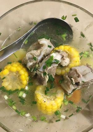 Hình của món Xương hầm.