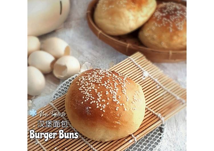 Resep 233. Roti Burger | 汉堡面包 🍔 yang Menggugah Selera