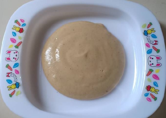 MPASI : bubur sup ceker kacang merah (6bln)