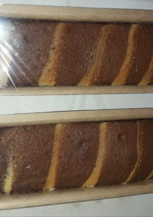 Una foto de Budín marmolado