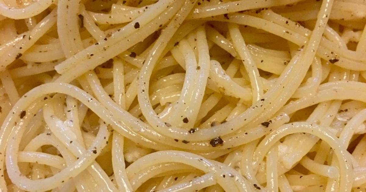 Cacio e Peppe (Pasta with Cheese & Pepper) Recipe by PaulN - Cookpad