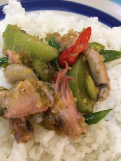 Foto resep Cumi asin cabe hijau