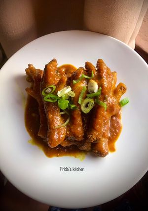 Foto resep Ceker bumbu toping mie ayam