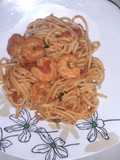 Spaghete cu creveți