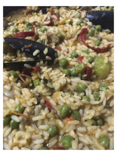 Una foto de Arroz con productos congelados