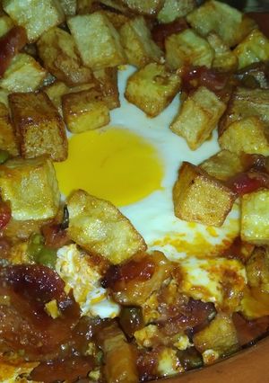 Una foto de Huevos a la flamenca💃