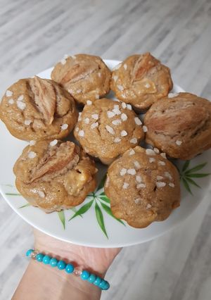 Une photo de Muffins SL SG pomme cannelle