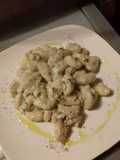 Gnocchi di semola al gorgonzola e noci