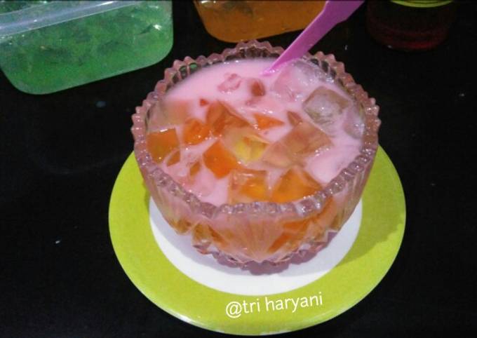 Resep Es Jelly Susu Cocopandan Oleh Tri Haryani Cookpad 6937