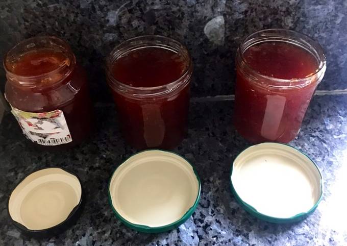 Confiture de reine Claude du jardin