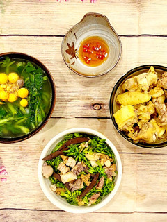 Hình của món Mâm cơm gia đình #6: toàn gà.