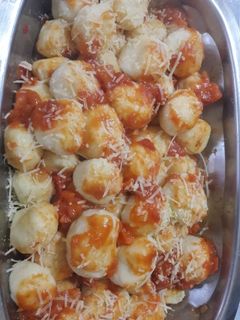 Una foto de Ñoquis rellenos