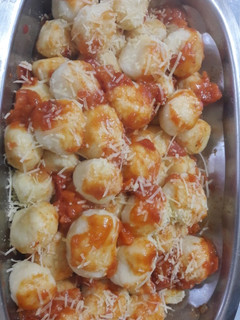 Una foto de Ñoquis rellenos