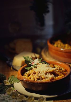 Foto principal de Macarrones Boloñesa y Verduras “on pot pasta”