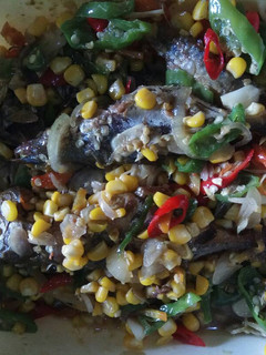 Foto resep Tumis ikan asin peda jagung manis
