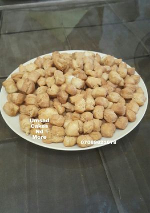 A picture of Coconut Chinchin.