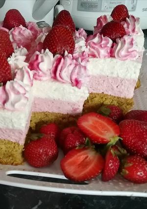 Cukormentes, epres emeletes recept fotója