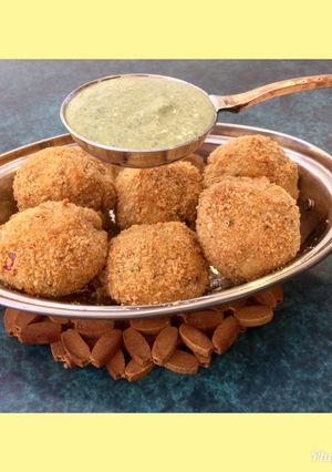 A picture of Baked Arancini.