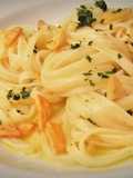 Tagliatelle All'aglio e olio (Tallarines al Ajo y Aceite)
