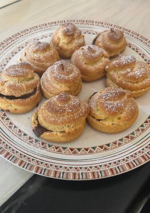 Foto resep Soes Vla Coklat Garing n lembut
