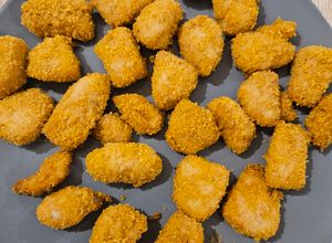 Une photo de Nuggets sans œufs et sans friture