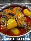 ALOO GOSHT (MUTTON/LAMB AND POTATO CURRY):