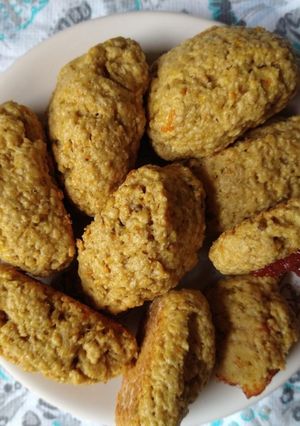 Una foto de 🔹 Almohaditas de avena (rellenas)