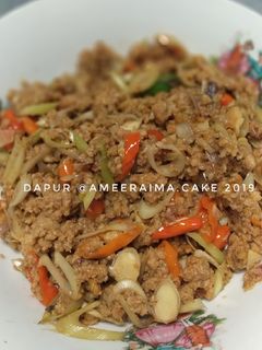 Foto resep Oseng Oncom sereh extra pedas