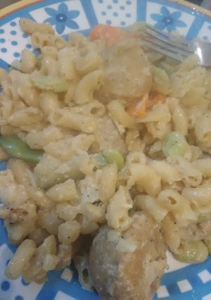 A picture of One-pot Meal using leftovers.