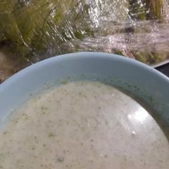 A picture of Spinach paste for raita🍃🍵.