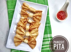 Foto resep Pangsit Pita Goreng / Bow Tie Fried Wonton