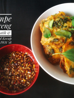 Foto resep Tempe Goreng Aromatik & Sambal Kecap