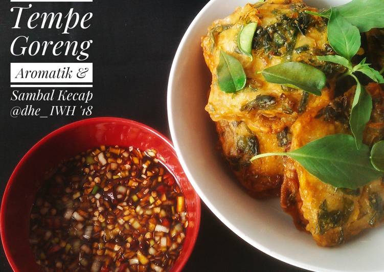 Resep Tempe Goreng Aromatik &amp; Sambal Kecap, Sempurna