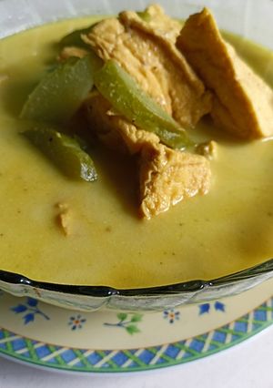 Foto resep Tahu Labu Siam Kuah Kuning