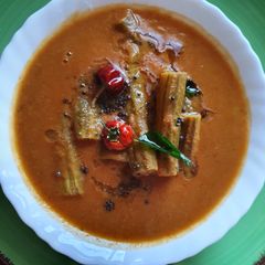 A picture of Kerala Style- Drumstick Sambar.
