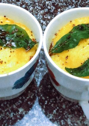 A picture of Cup dhokla.
