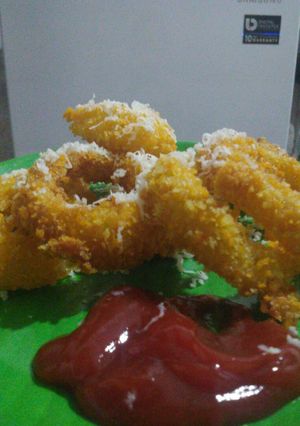 Foto resep Onion ring kriuk kriuk
